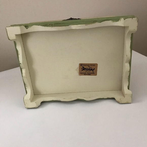 Decoline Botanical/Floral Wooden Trinket Box Decor/Desk/Bookshelf Organization - Picture 8 of 8